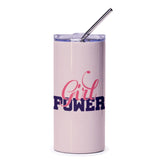 Girl Power Tumbler, Feminist Gift, Empowered Women, Girls Support Girls, Inspirational Tumbler, Gift for Her - Tawshia